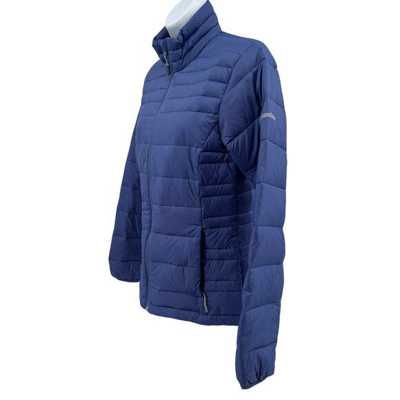 Columbia Omni-Heat Insulated Puffer Jacket WMNS S BlueFull Zip Long Sl YL190505 - Picture 10 of 15
